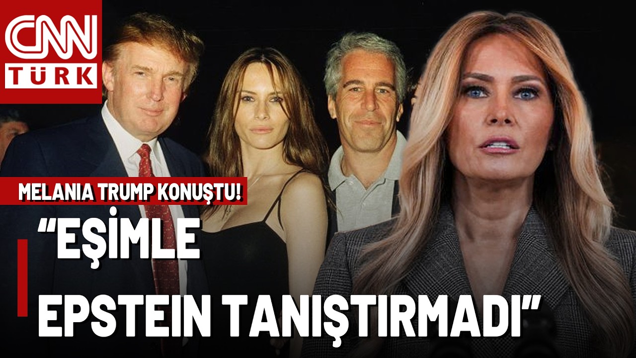 🚨Melania Trump'tan Dikkat &Ccedil;eken EPSTEIN A&ccedil;ıklaması! Melania Niye Şimdi 