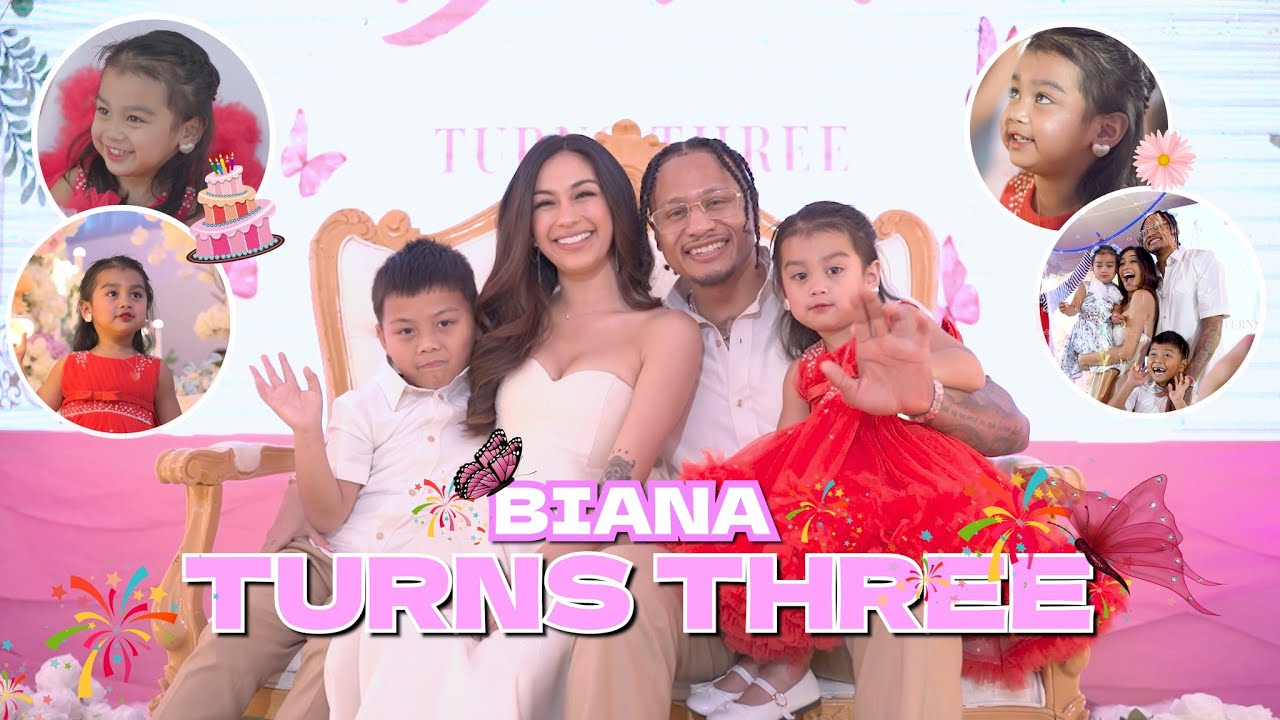 BIANA 3RD BIRTHDAY CELEBRATION 🦋 | ZEINAB HARAKE