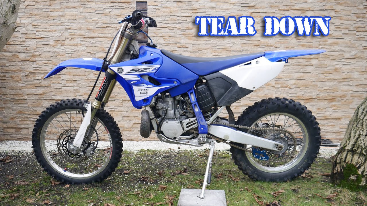Yamaha YZ 250X mały projekt (small project) - rozbiórka / Tear Down part. 1