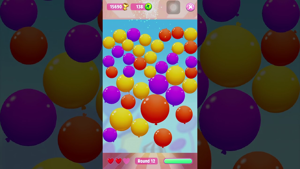 My Talking Tom 2 - Super Balloons High Score 176,745 points (Round 170)