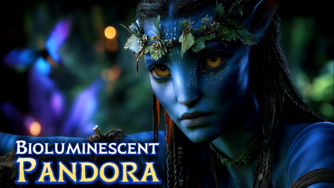 Avatar Inspired Bioluminescent Forest | Ethereal Pandora Fantasy Music