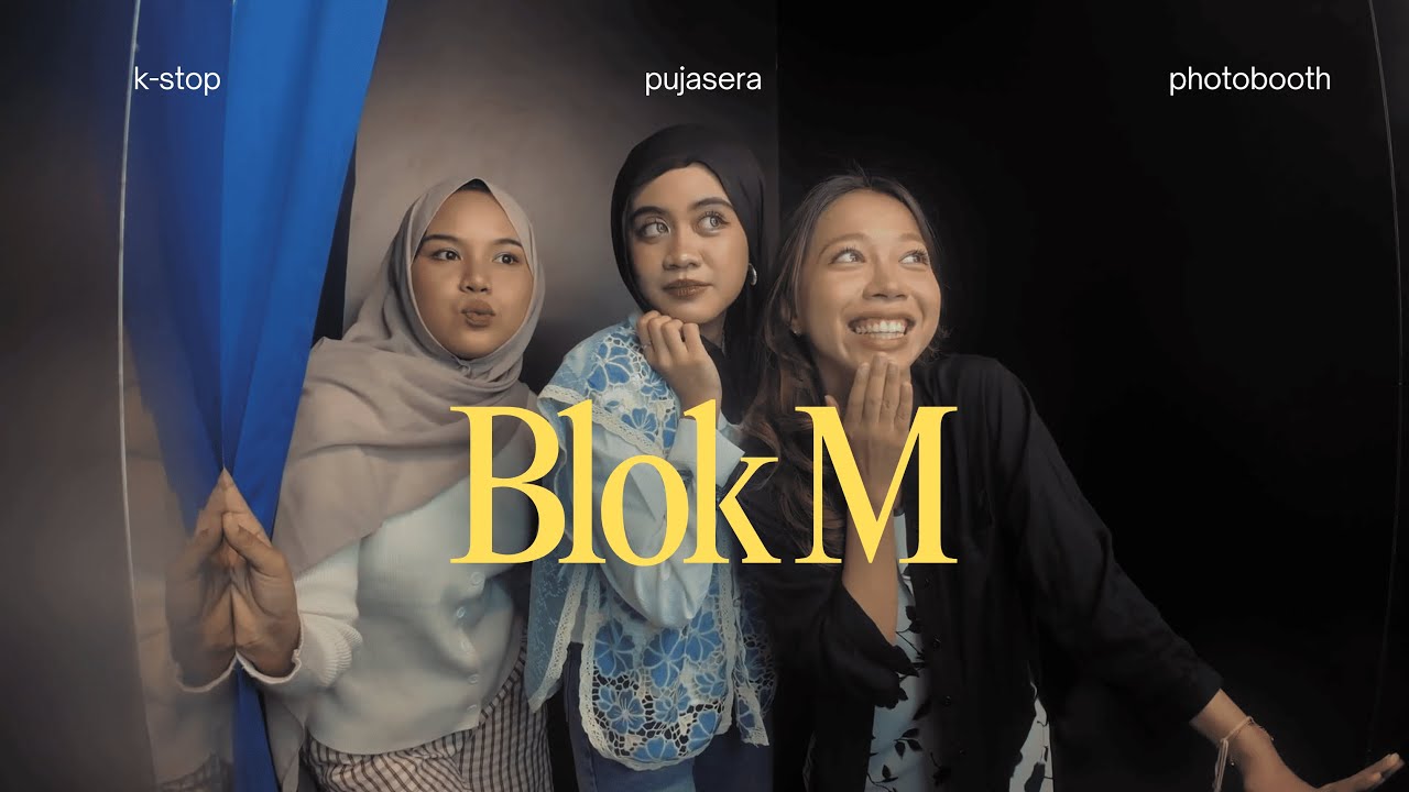 first vlog! a cozy day exploring blok m with friends ☁️📸🍜