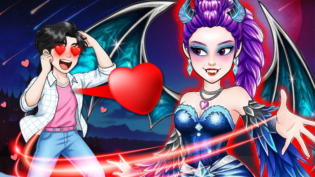 My Girlfriend is a Vampire! K-pop Demon Hunter | Love Story Rumi & Jinu