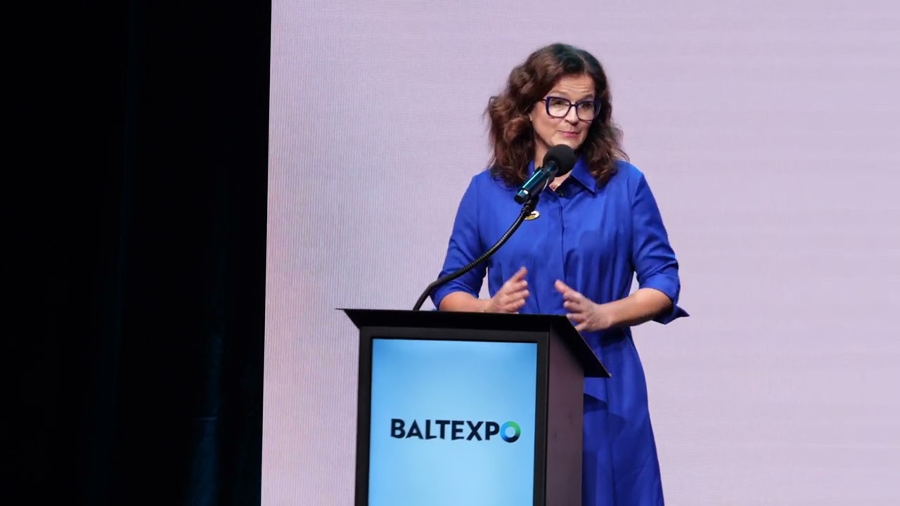 Otwarcie BALTEXPO2025 -wystąpienie prezydent Gdańska Aleksandra Dulkiewicz | BALTEXPO2025