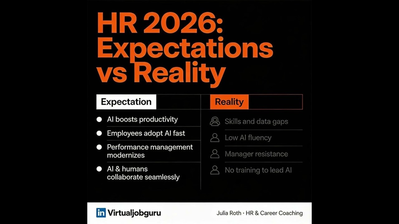 What HR leaders expect in 2026 – and what’s really coming 