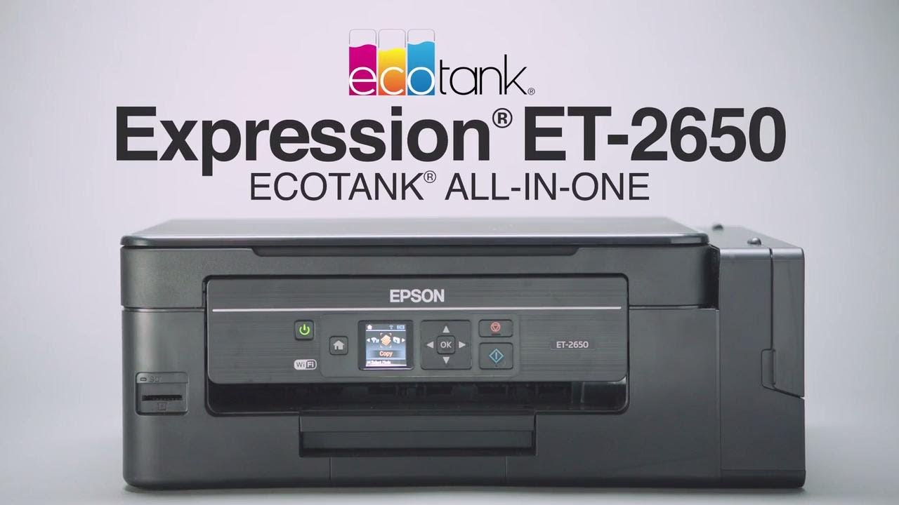 Epson Expression ET-2650 | Take the Tour