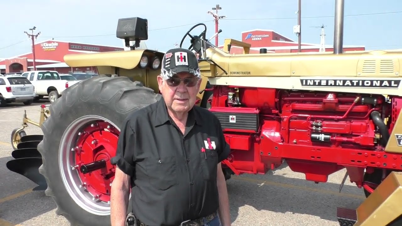 1970 Gold Industrial Demonstrator 826 Farmall