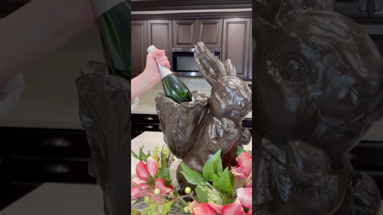 CHOCOLATE EASTER BUNNY, ANYONE? | Amazing DIY Easter Decor | DECORATE WITH ME