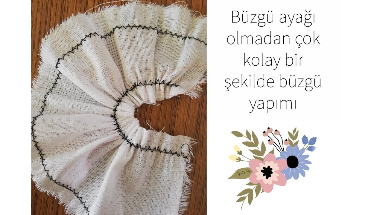 ÇOK KOLAY BÜZGÜ YAPIMI | BÜZGÜ AYAĞI OLMADAN BÜZGÜ NASIL YAPILIR?