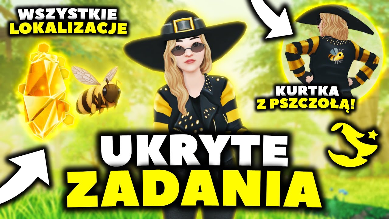 *NOWE* UKRYTE PSZCZELE ZADANIA! 🐝 *wszystkie lokalizacje pszcz&oacute;ł i miodu* MUSISZ TO MIEĆ! 🥰