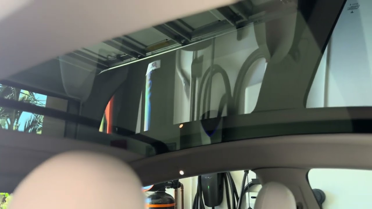 Tesla Model Y Sunshade Retractable Motorized Installation and Review!