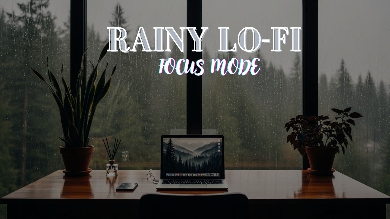 🌧️ Rain Sounds and Soft Piano Music to Boost Study Focus and Work Productivity Tonight