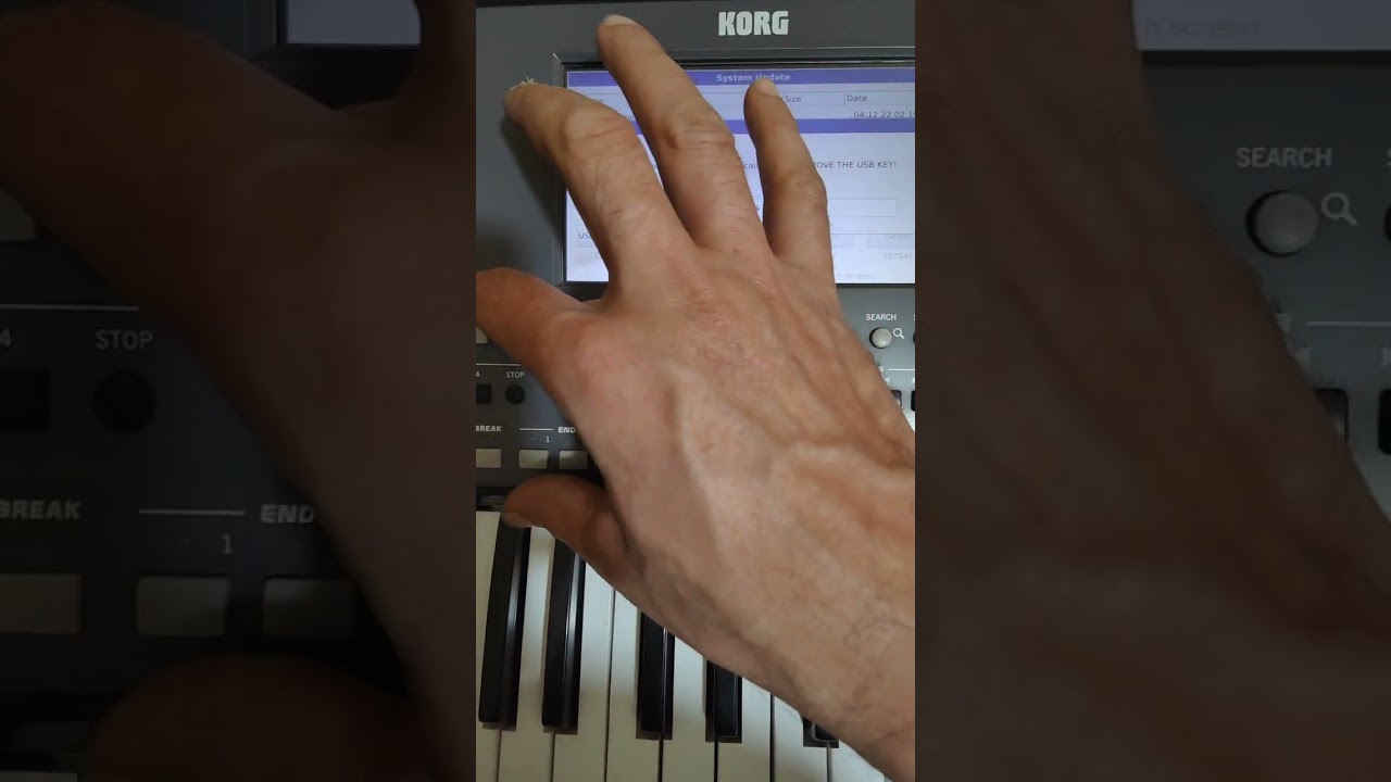 طريقه عمل  software system update korg pa600