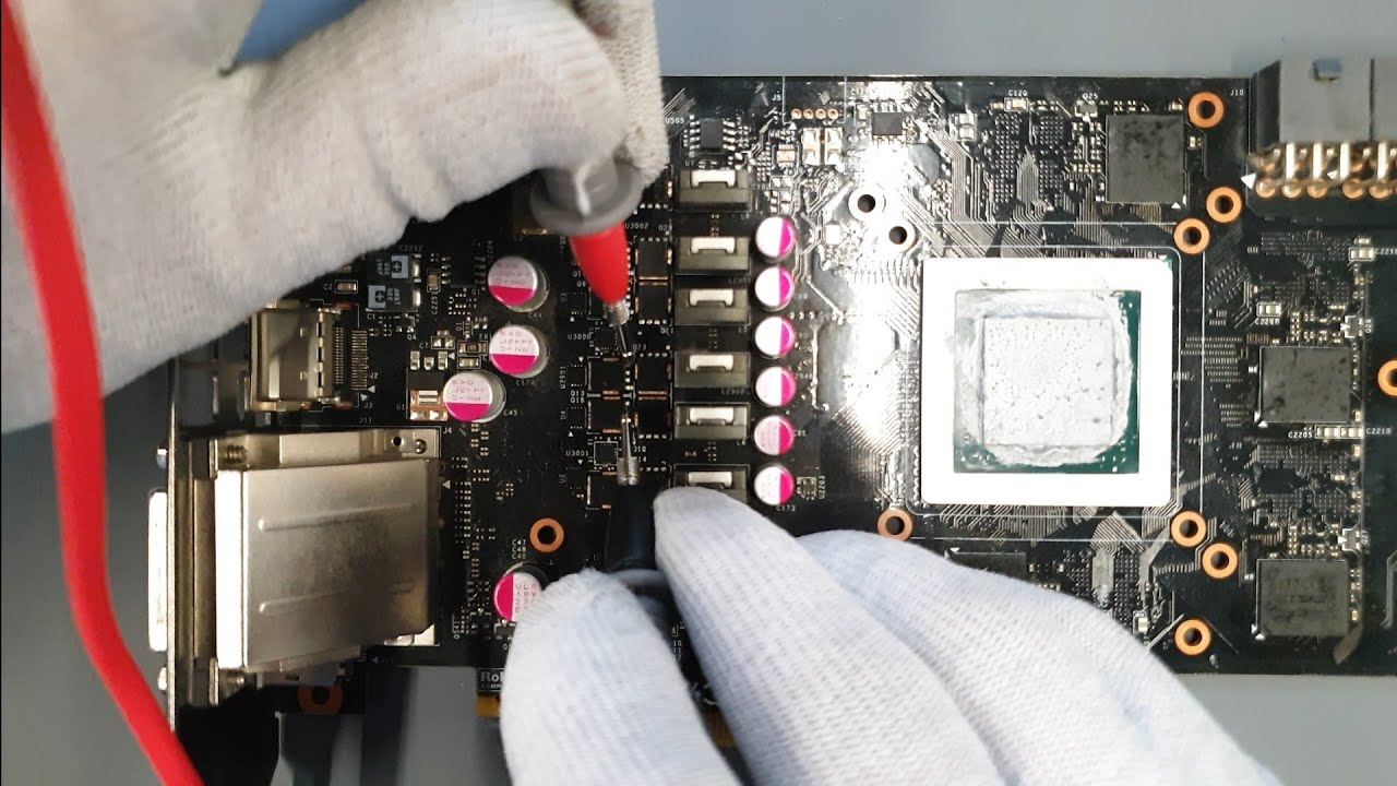 Naprawa karty graficznej EVGA GTX 970 4GB ACX 2.0