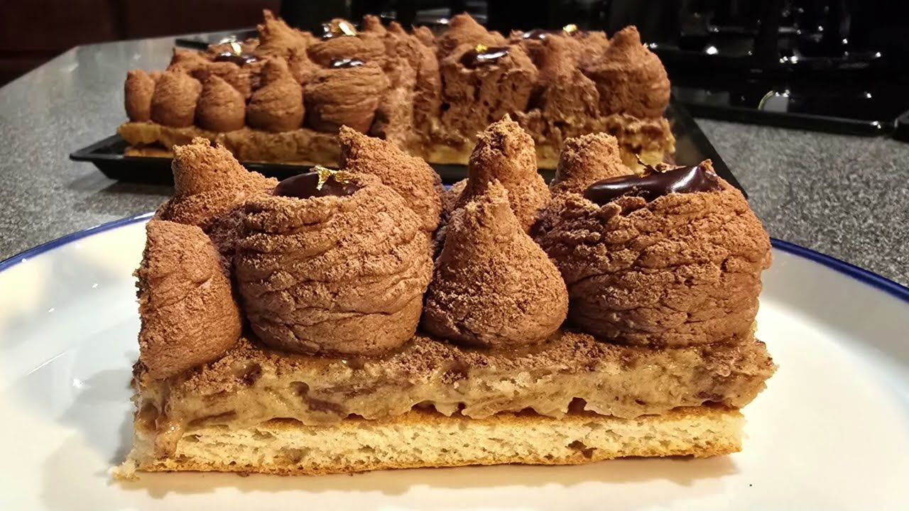 Entremet de chocolate / Chocolate entremet