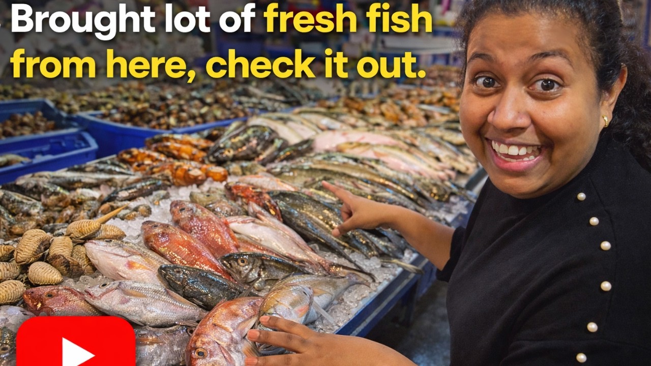 Fresh Fish Haul From Local Market 🐟🔥 | You Won’t Believe This Catch! | Konkani Video