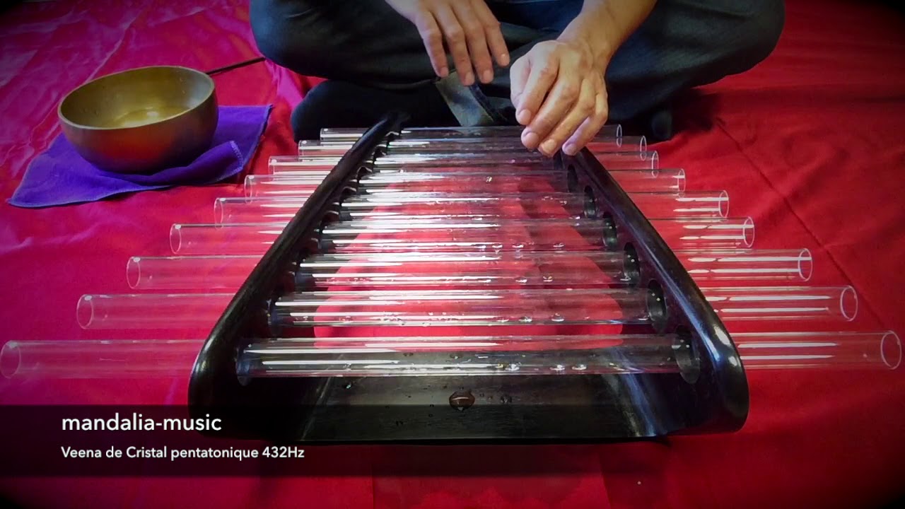 La Veena de cristal pentatonique en 432Hz
