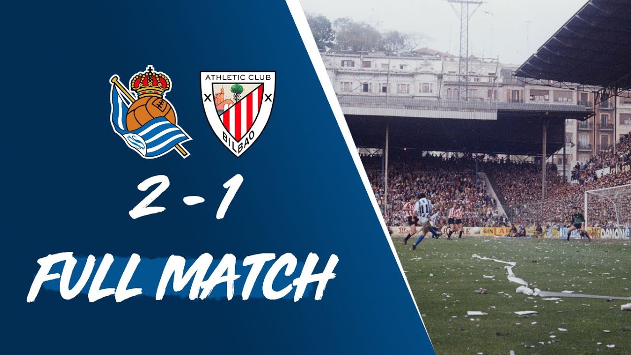 LIGA 81/82 | Real Sociedad 2 - 1 Athletic Club con Arconada, L. Ufarte, T. Irazusta y P. Gabilondo