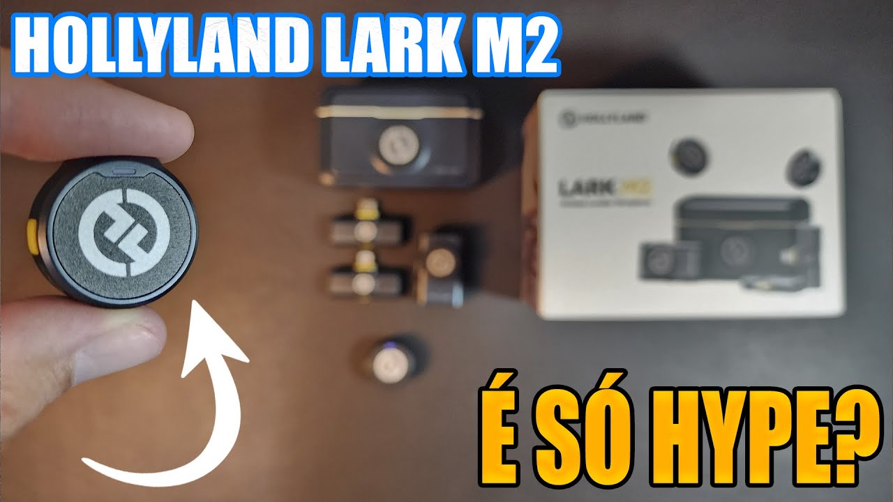 Microfone Hollyland Lark M2 é tudo isso mesmo? Unboxing, Review  e Testes na PRÁTICA! 🎙️🎙️🎙️