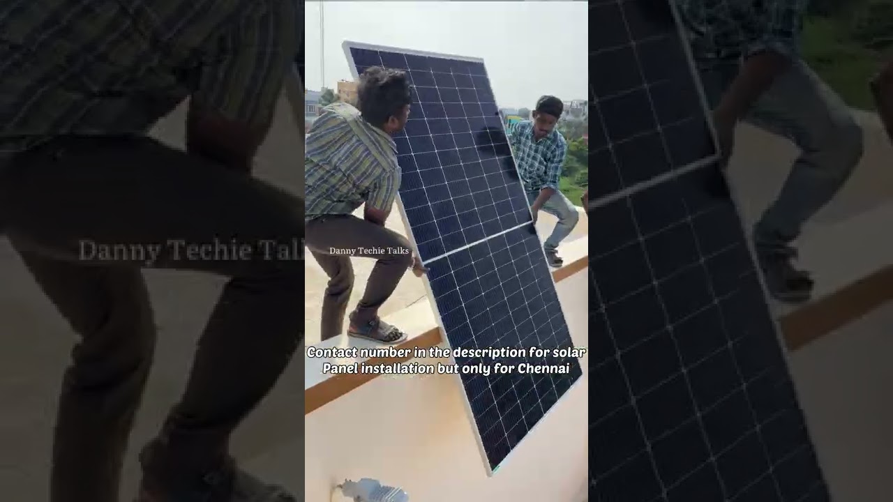 #shorts GI Galvanized 3 feet structure solar panel | #shorts | @DannyTechieTalks