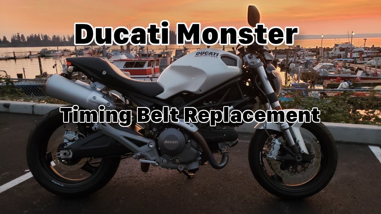 Ducati Monster Timing Belt Replacement