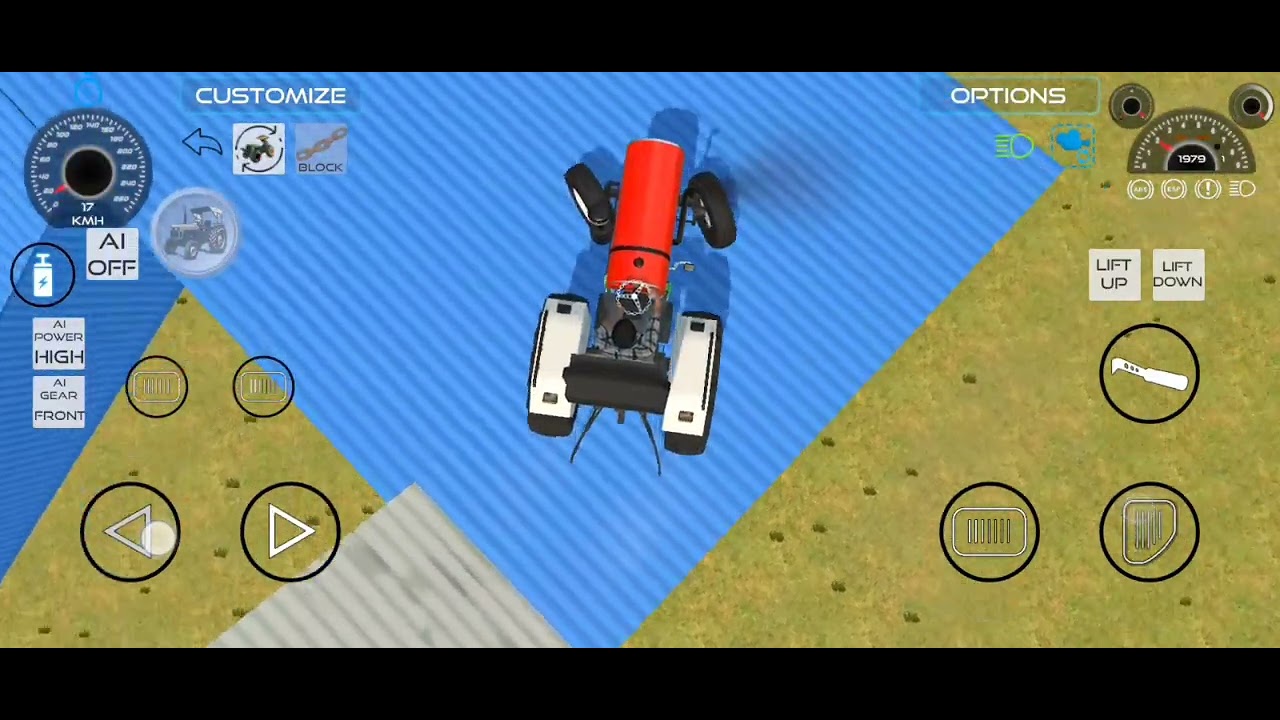 Drive JCB and Unloding Stone From Dumper in Game#jcb #tractor #dumper #truck #gamingvideos