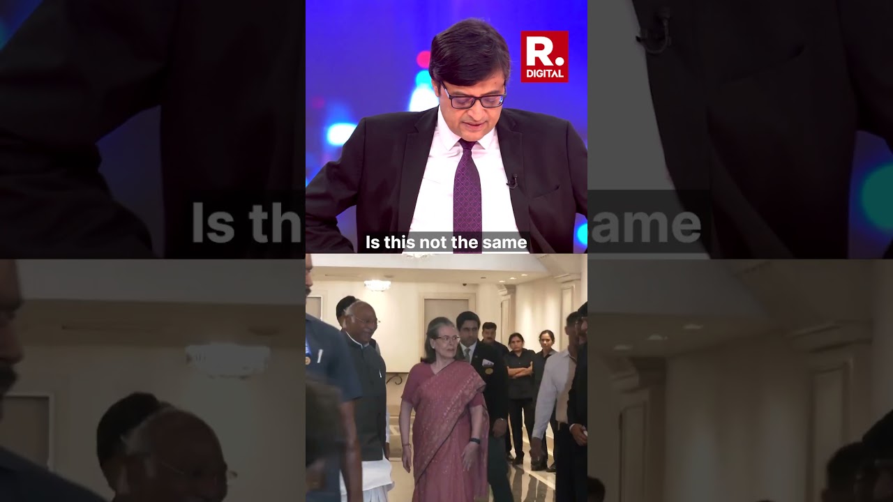 &lsquo;Double Game&rsquo; Exposed! Arnab Tears Into Congress&rsquo; Shameless U-Turn On Ram Mandir
