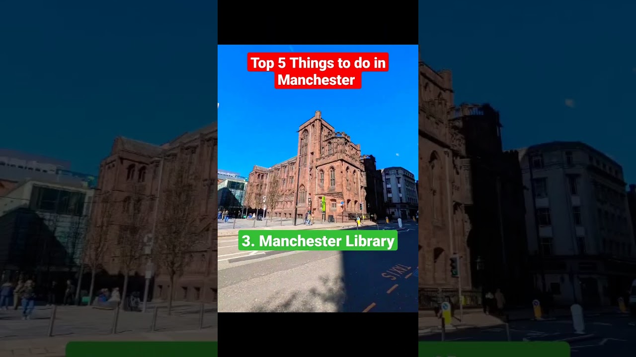Top 5 things to do in Manchester #top #tourist #places #manchester #uk #travel #shorts