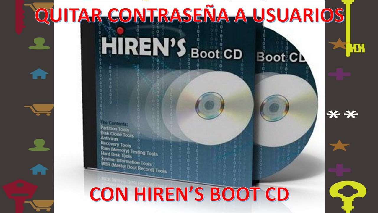 RESTABLECER CONTRASEÑA con HIRENS BOOT [Todos los Windows]