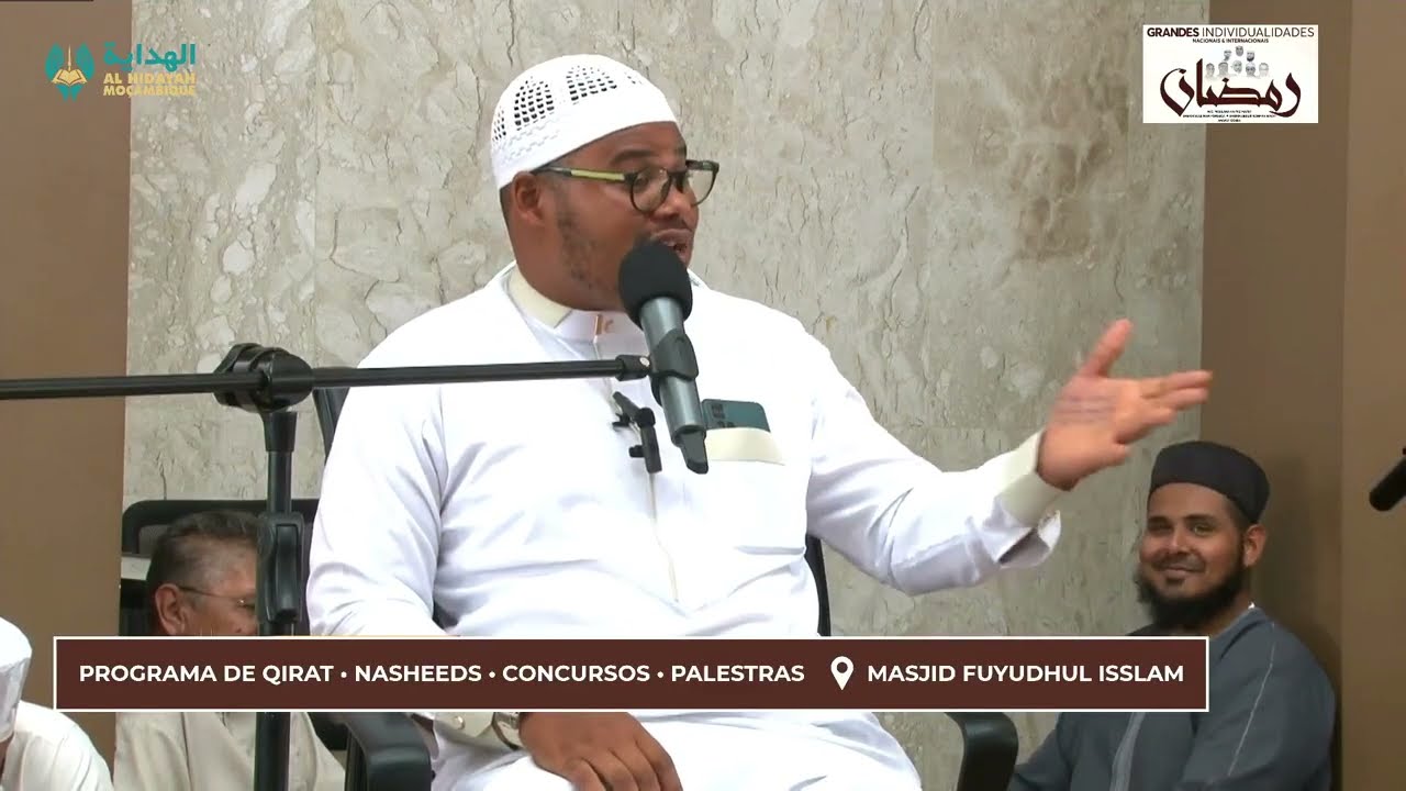 Palestra do Sheikh Sany Afonso no programa de Qirat no Masjid Fuyudhul Isslam