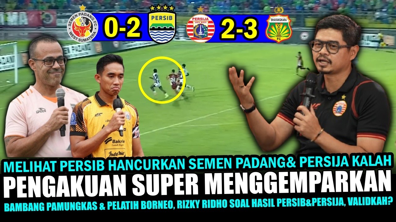SEMUANYA KAGET ‼️Bambang Pamungkas Rizky Ridho Buat Pernyataan Mengejutkan Persib & Persija~Really?