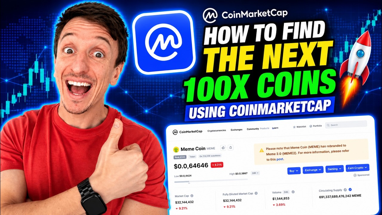 How To Find The Next 100x Coins Using Coinmarketcap