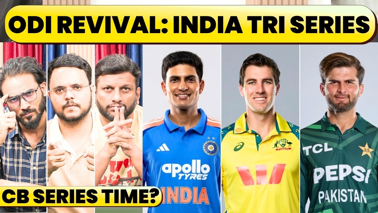 🔴INDIA TO PLAY TRI SERIES, PLAN FOR ODI REVIVAL. INDIA PAK TRI SERIES, ICC MEET.