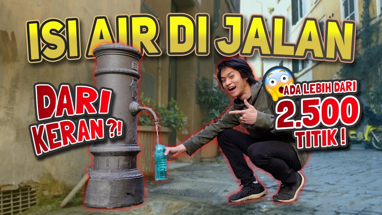SEGEEERRR BANGET!! AIR TEPI JALAN BISA DIMINUM! SALAH SATU KOTA DENGAN SISTEM AIR TERBAIK DI DUNIA!!