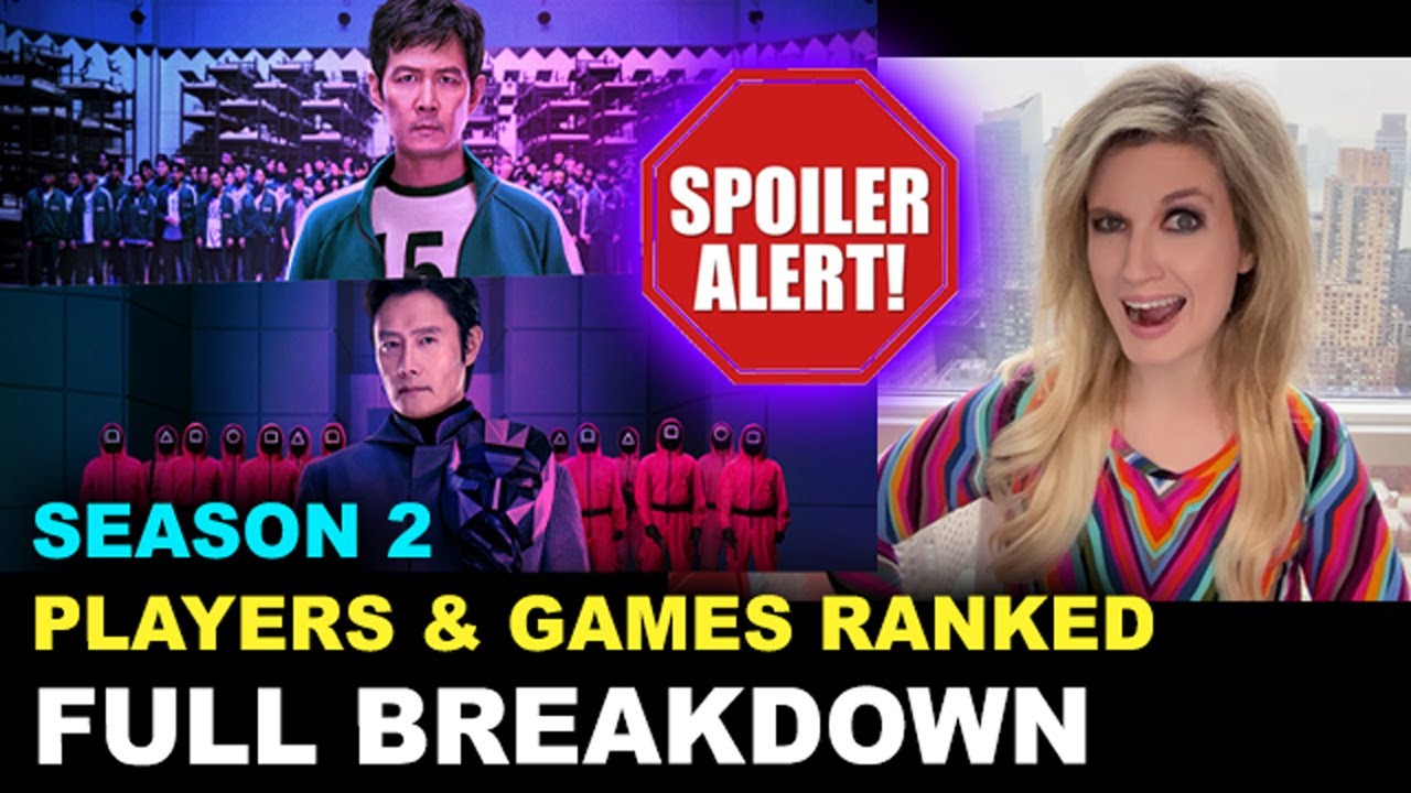 Squid Game Season 2 SPOILER Review - Breakdown, Ending Explained - ALL GAMES RANKED