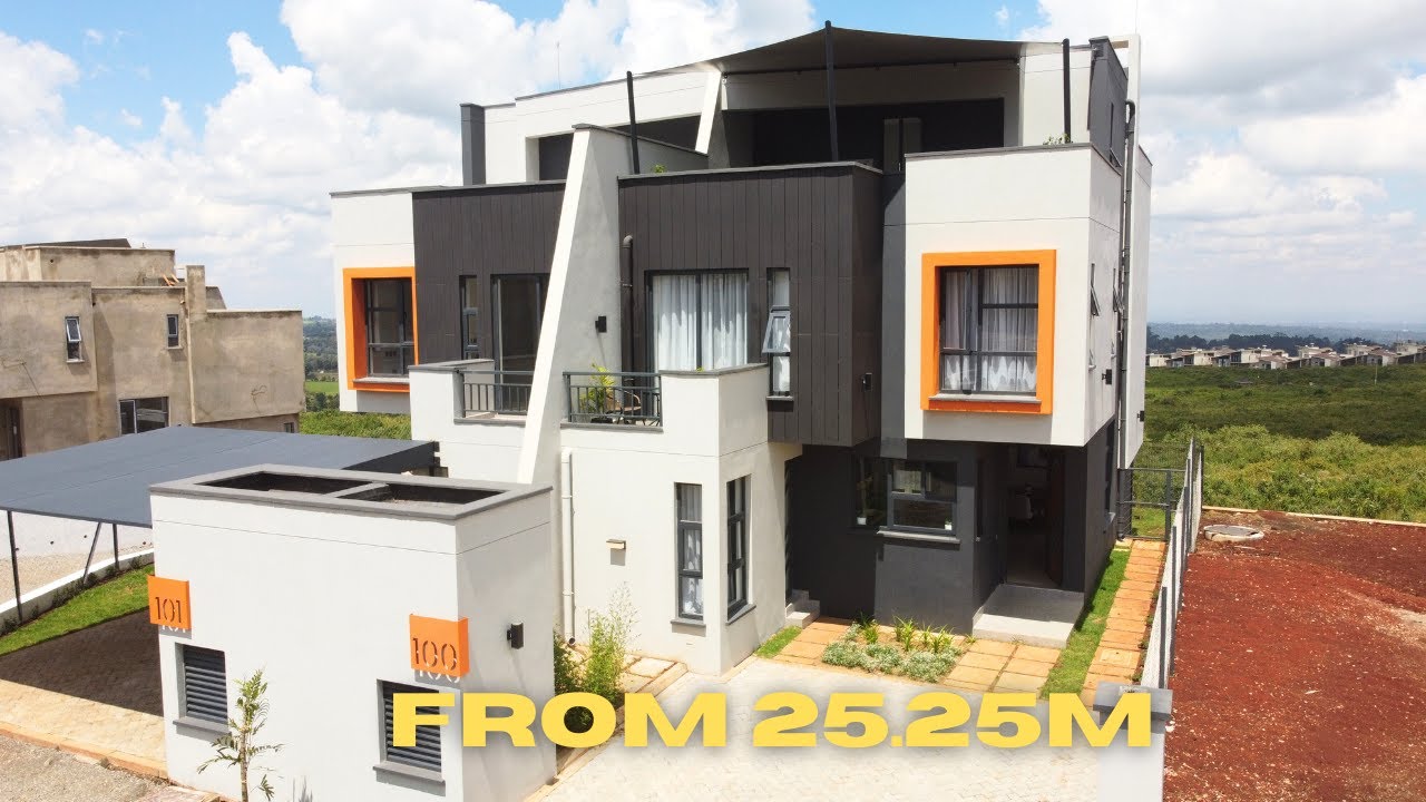 Inside a Modern 4BR+DSQ Townhouse on sale #kenyahomes #realestate #houseforsale #4bedroomhouse