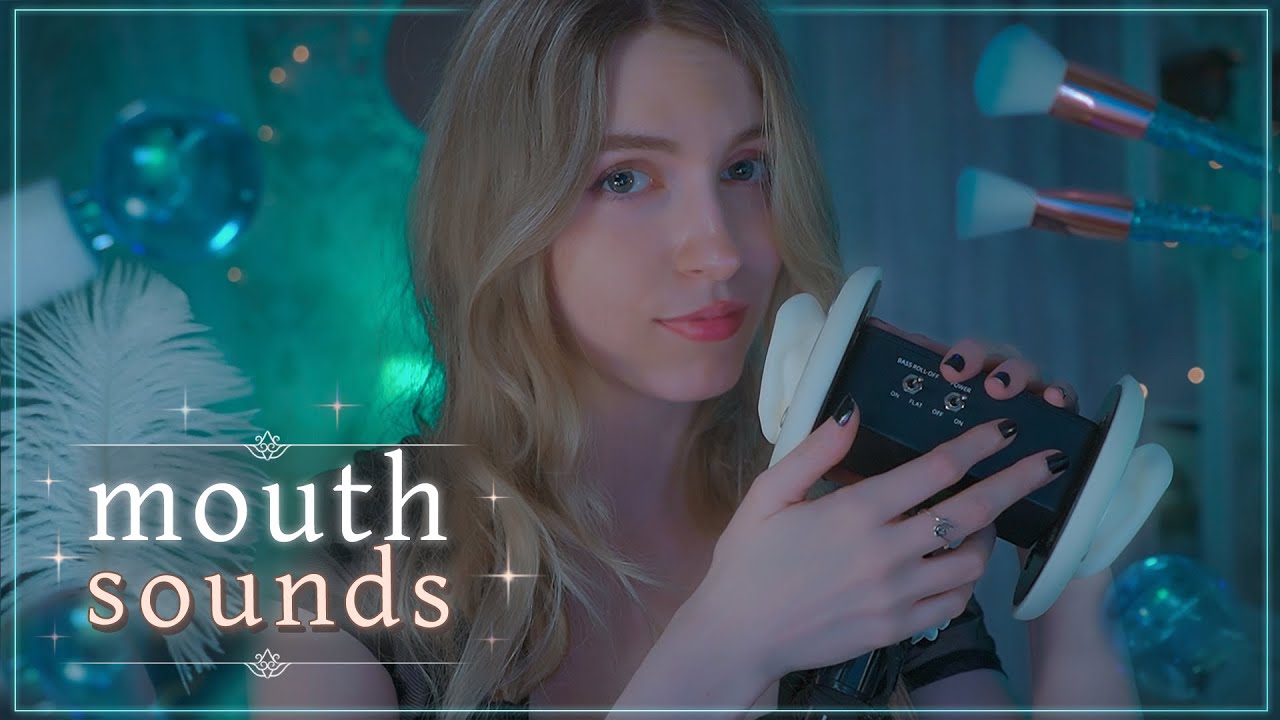 АСМР ✧ MOUTH SOUNDS в твоих УШАХ и ЗРЕНИЯХ ❤️🌼