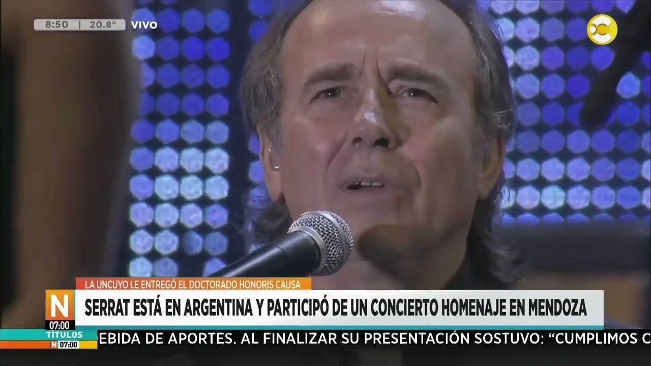 Serrat está en Argentina │N7│ 13-03-26
