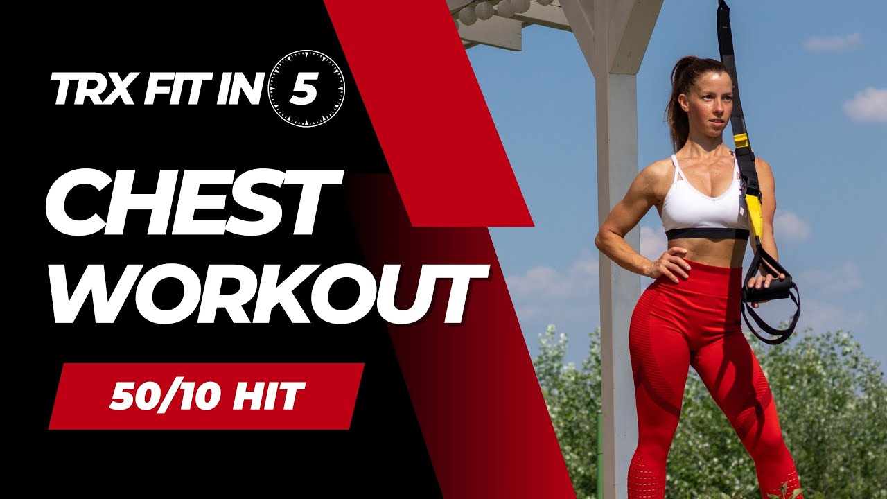 TRX FIT in 5 🚀 Build a Strong Chest In 5 Minutes | Standing TRX Chest Workout