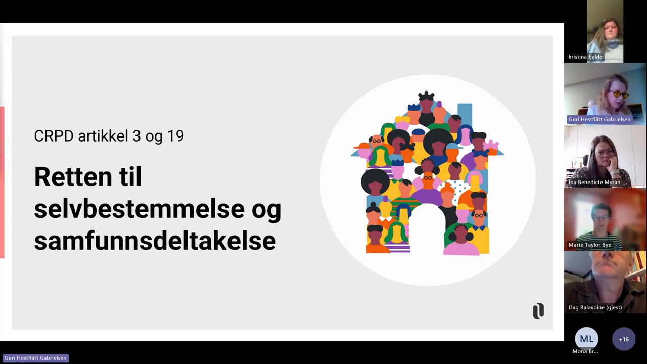 Tredje frokostmøte: CRPD i norsk rett og praksis