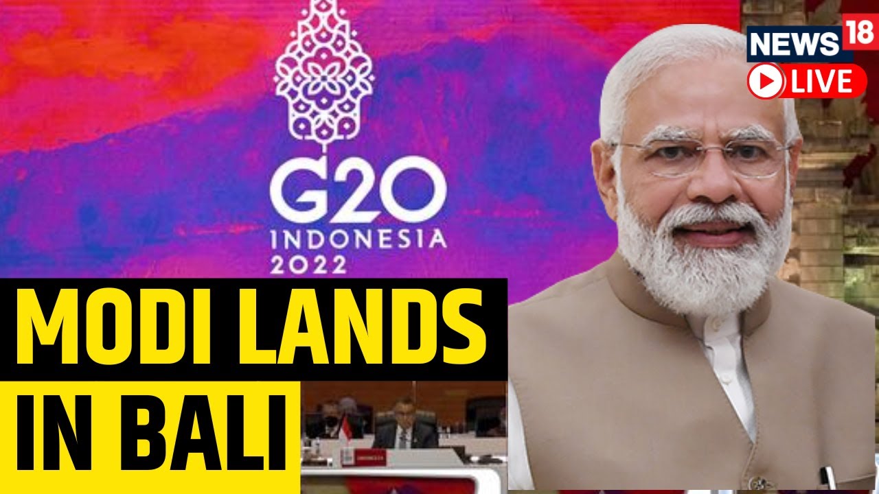 PM Modi At G20 Summit 2022 In Bali Live News | G20 Summit Indonesia Live News | English News Live