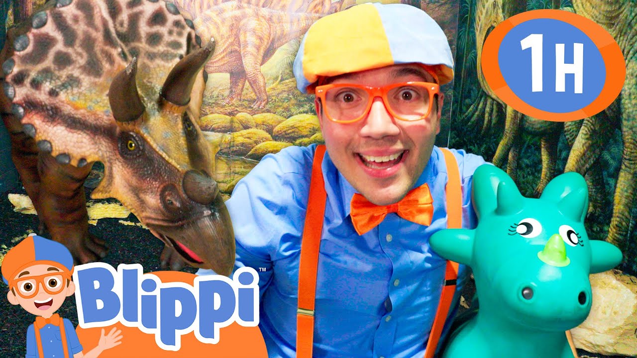 Blippi Hears A Dinosaur ROAR! 🦖 | Blippi Dino Episodes | Educational Videos for Kids