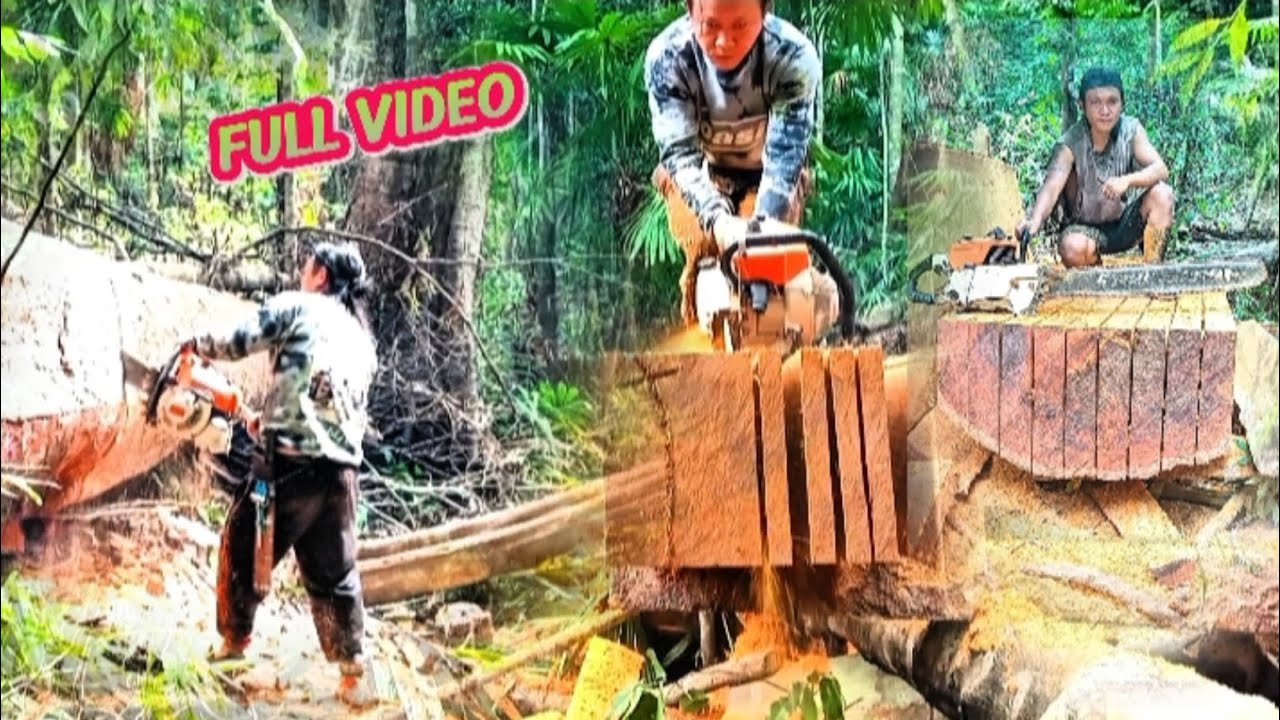 Full‼️ pengerjaan kayu besi atau (MERBAU)