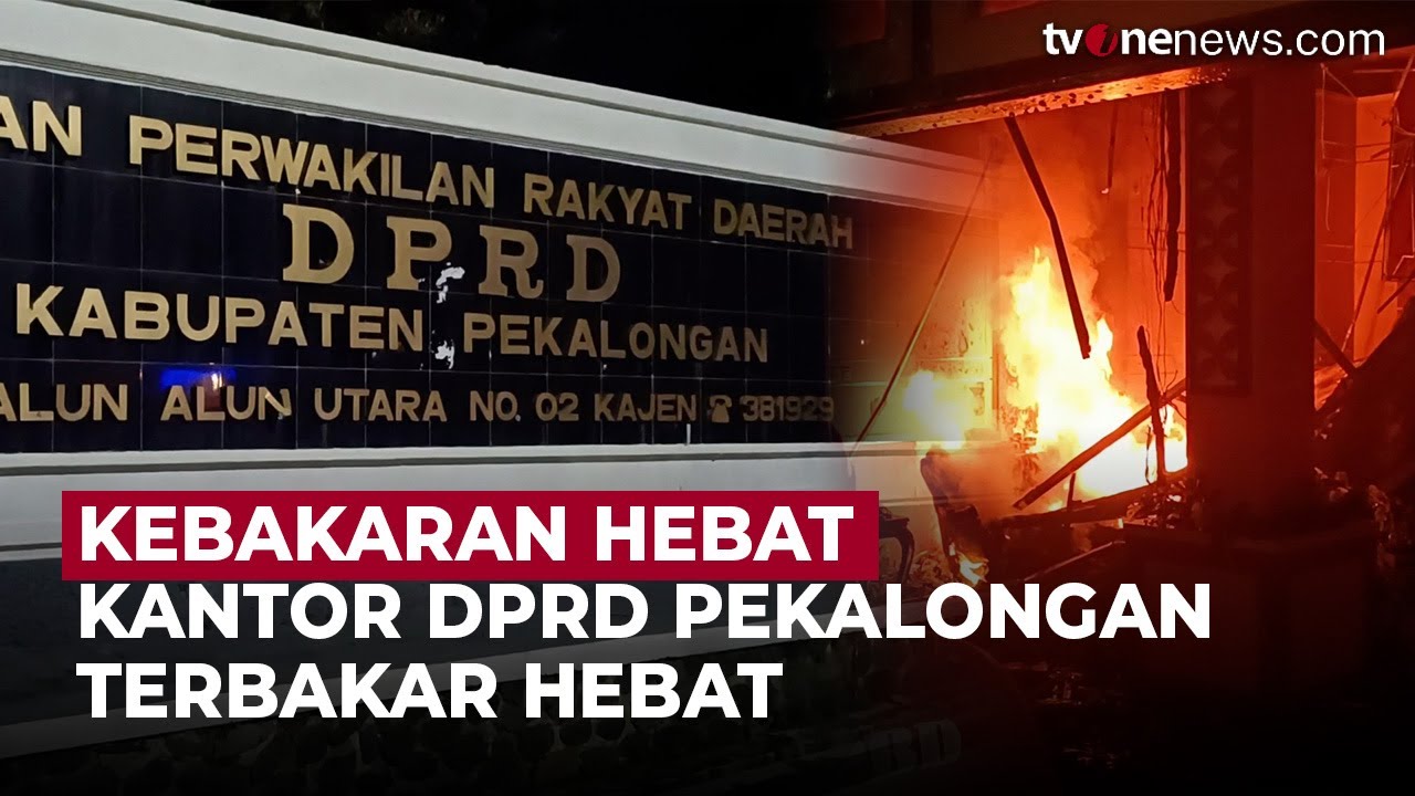 Belum Diketahui Penyebabnya, Kantor DPRD Pekalongan Terbakar | OneNews Update