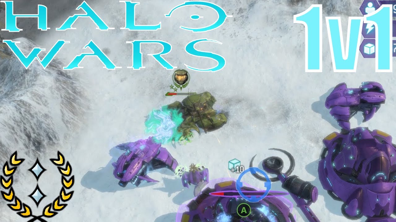 Halo Wars (1v1) Prophet Takes on Forge