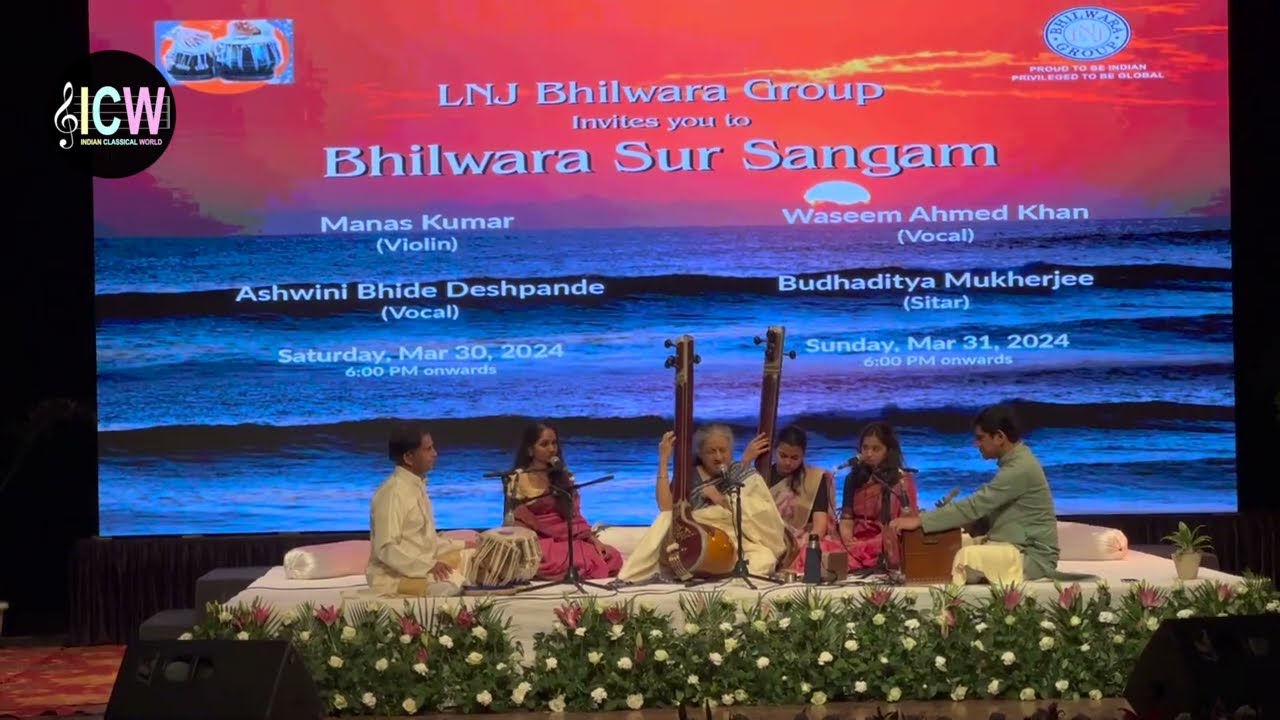 Raag Bhoopali | Dr. Ashwini Bhide Deshpande | Shri. Vinod L. | Shri. Vinay M. | Bhilwara Sur Sangam