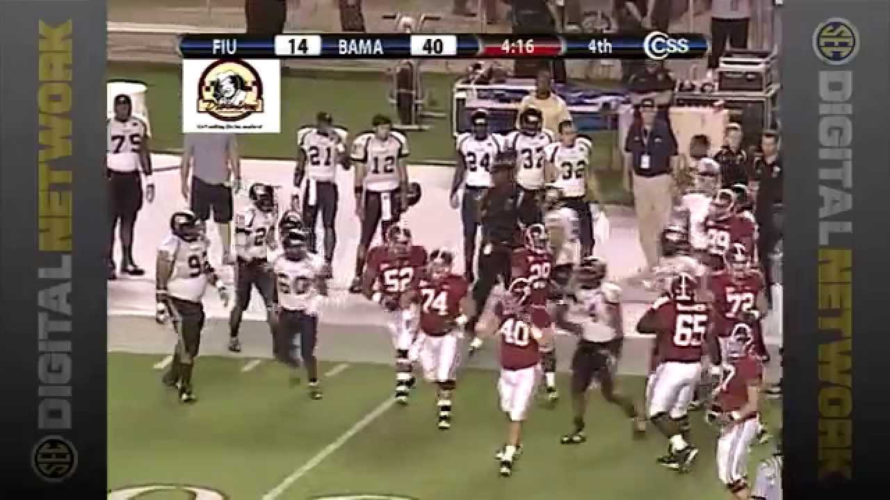 2009 Florida International vs. #4 Alabama (HQ)