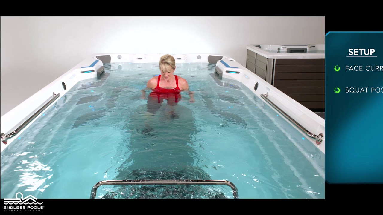 Endless™ Pools Aquatic Exercises - Squat Jumps