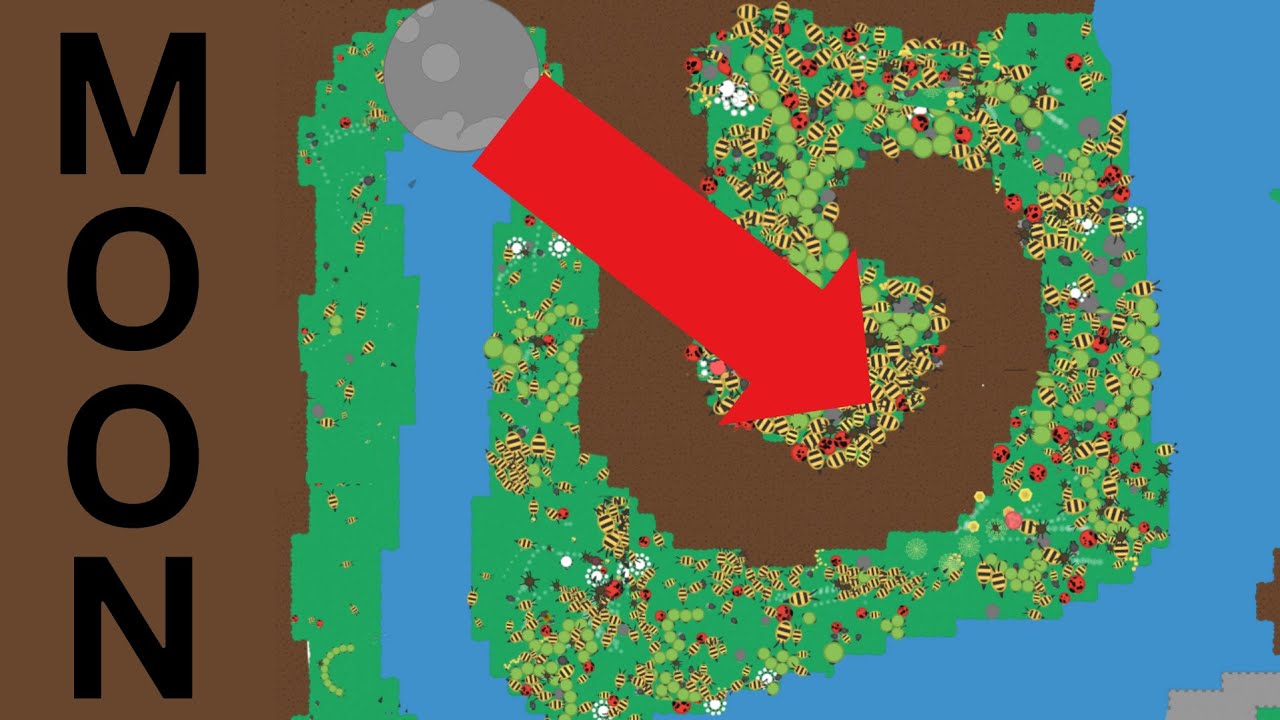 Mooning into deepest spiral!? (Florr.io)
