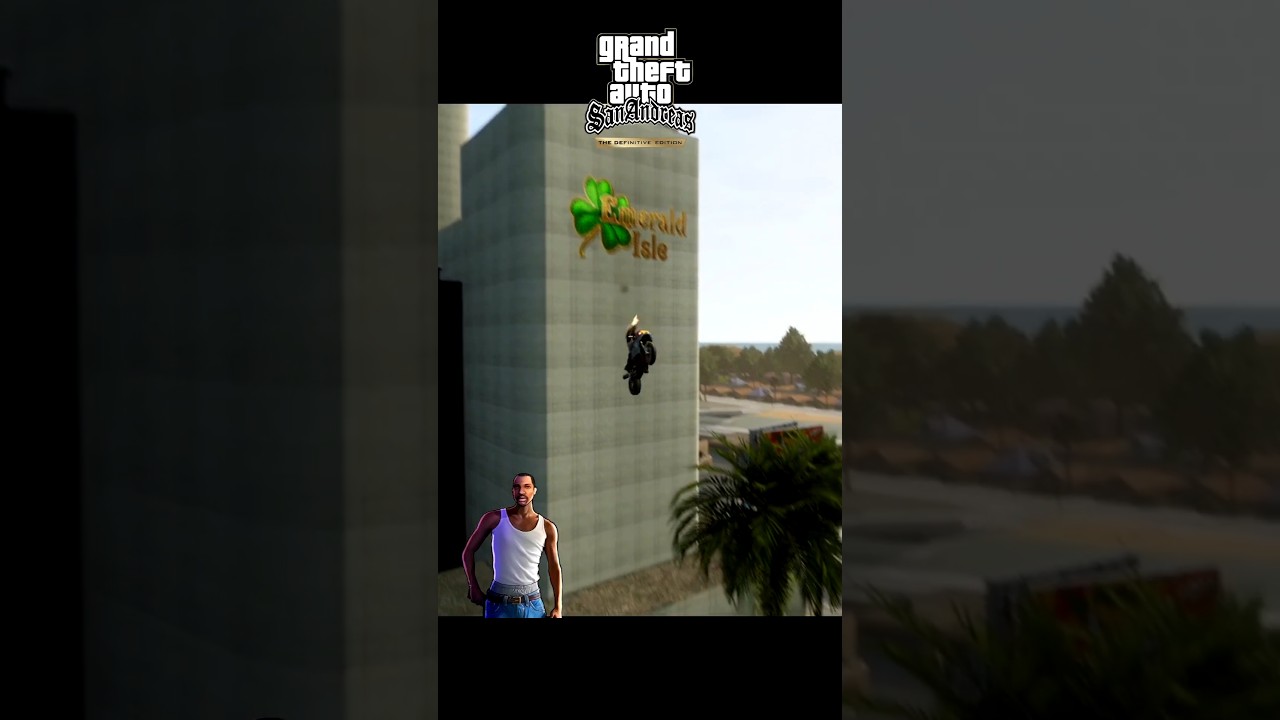 Gta sanandreas definitive edition stunt60 #shorts #ytshorts #gtasanandreas #gaming #gtalegends #cj